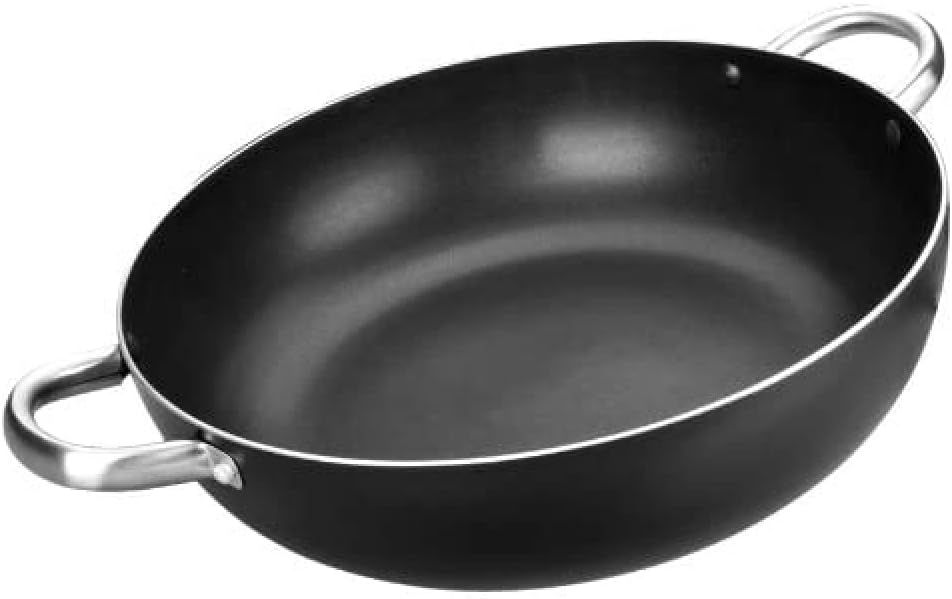 Ibili i-Chef 40cm Double-Handle Frying Pan – Black