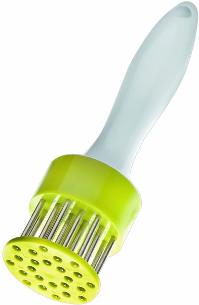 Ibili Meat Tenderizer – White & Green, Durable & Handy
