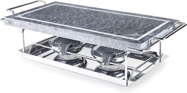 Ibili Stone Grill 27×18cm – Perfect for Baking & Grilling