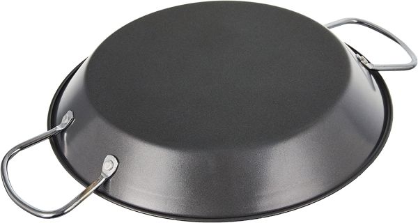 Ibili Gandia Paella Pan 46cm – Black for Big Gatherings