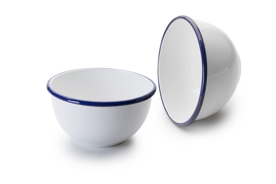 Ibili Blanca Oven Dish 27×20cm – White & Blue