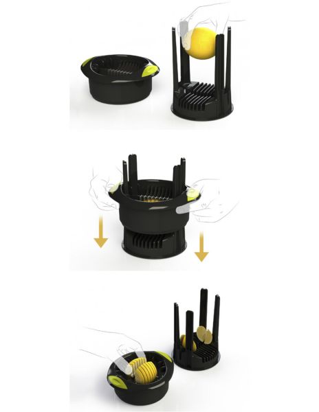 Ibili Lemon Slicer – Quick & Easy Lemon Cutting