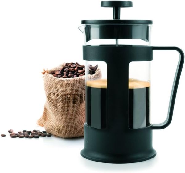 Ibili Embolo 1000 ml Coffee & Tea Maker – Black