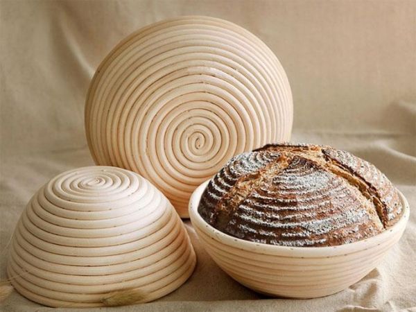 Ibili Banneton Bread Proofing Basket 25cm – Beige