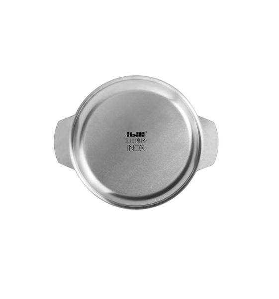 Ibili 18cm Stainless Steel Plate – Durable & Stylish