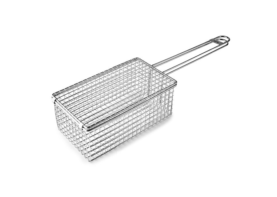 Ibili Double Grill Basket 47×20cm – Stainless Steel Durable
