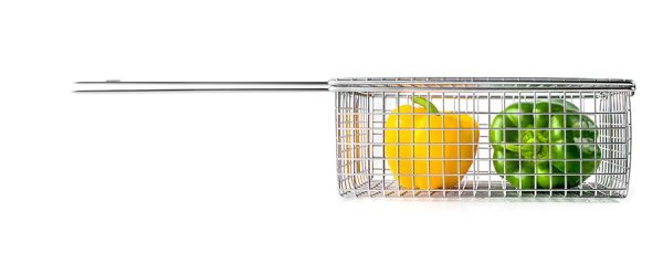 Ibili Double Grill Basket 47×20cm – Stainless Steel Durable