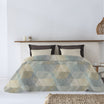 Canete Kert Summer Bedspread Single & Half - Grey | Elegant & Light