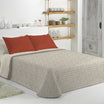 Canete Floweret Summer Bedspread Single & Half - Beige & Pearl | Elegant & Soft