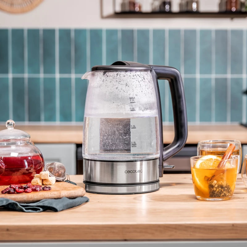 Cecotec ThermoSense 340 Clear Electric Kettle 1.7L