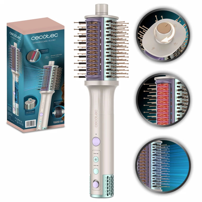 Cecotec CeramicCare Allin1 – 1500W 4-in-1 Hot Air Styler