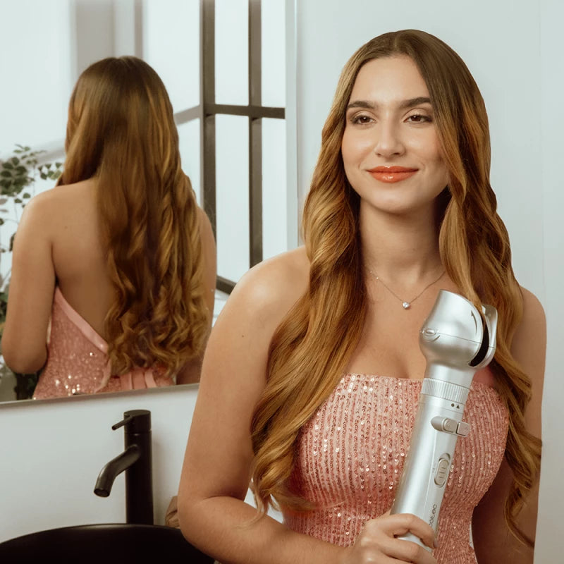 Cecotec CeramicCare 6in1 Gyro Rotating Hot Air Styler — 6 Styles, One Tool