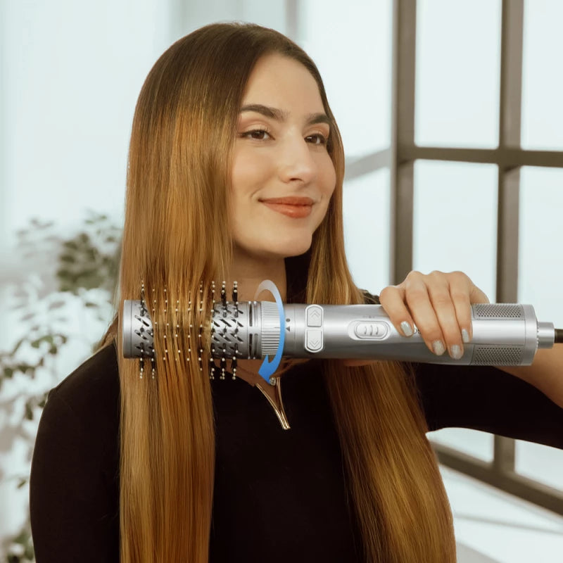Cecotec CeramicCare 6in1 Gyro Rotating Hot Air Styler — 6 Styles, One Tool