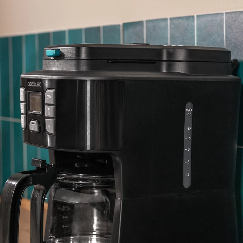 Cecotec 66 & Digital Coffee Maker with Grinder 1.8L