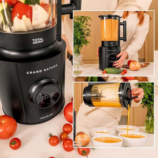Cecotec 3986 Grand Katana 2700W Blender - Powerful Ice Crushing Blender