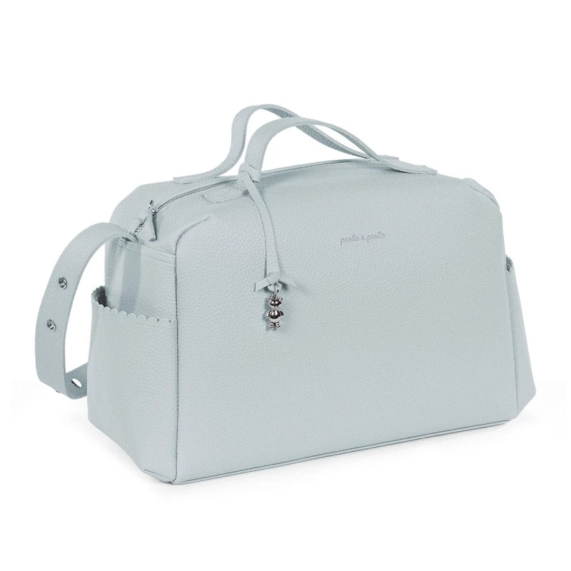 Pasito a Pasito Icon Green Eco Leather Diaper Bag 37x25x15