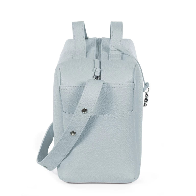 Pasito a Pasito Icon Green Eco Leather Diaper Bag 37x25x15