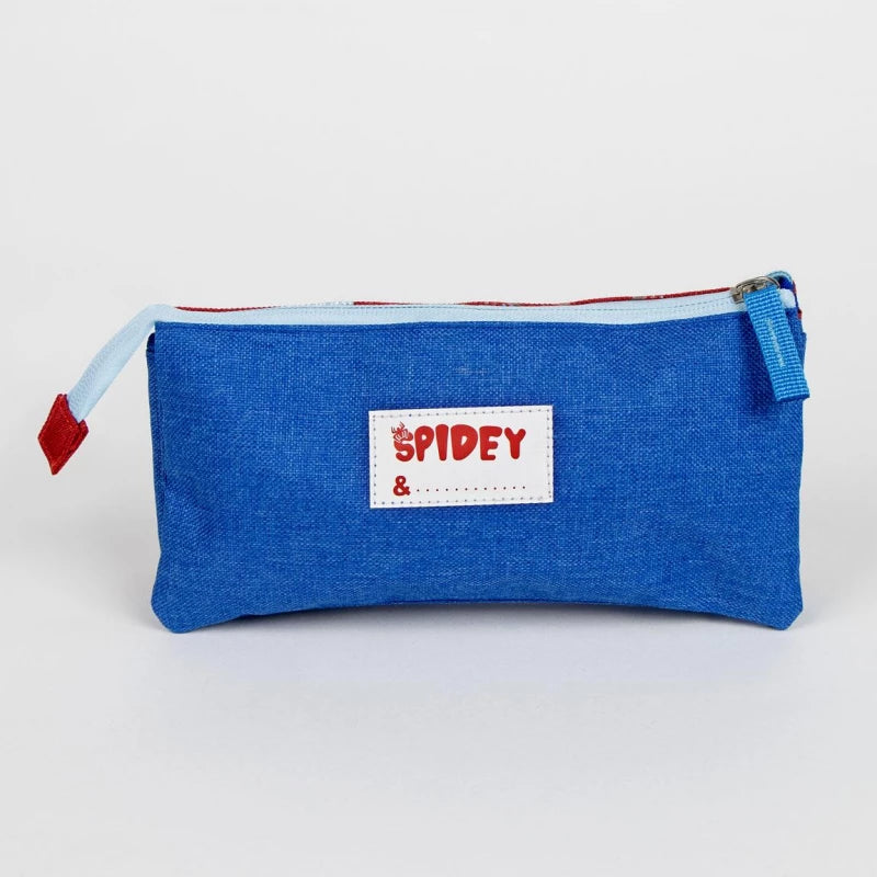 Cerda Spidey Pencil Case – 3 Compartments – Age 3+