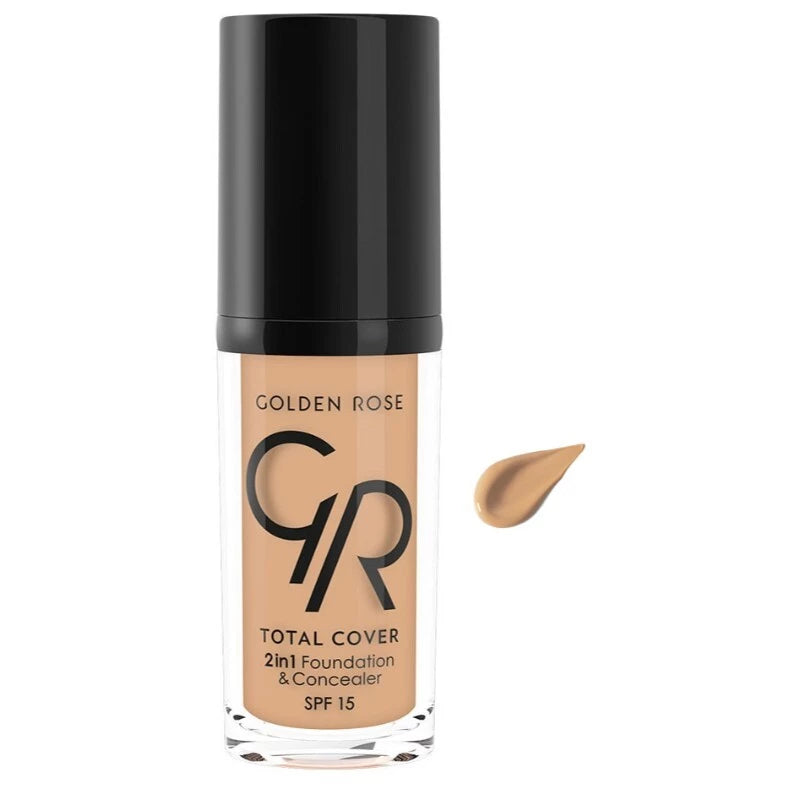 Golden Rose Total Cover 2in1 Foundation & Concealer No: 04