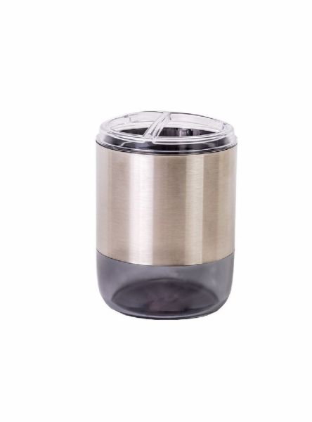 Primanova Lima Toothbrush Holder – Elegant Gray Design