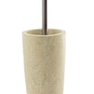 Aquanova Luxor Toilet Brush - Sand Marble & Stainless Steel