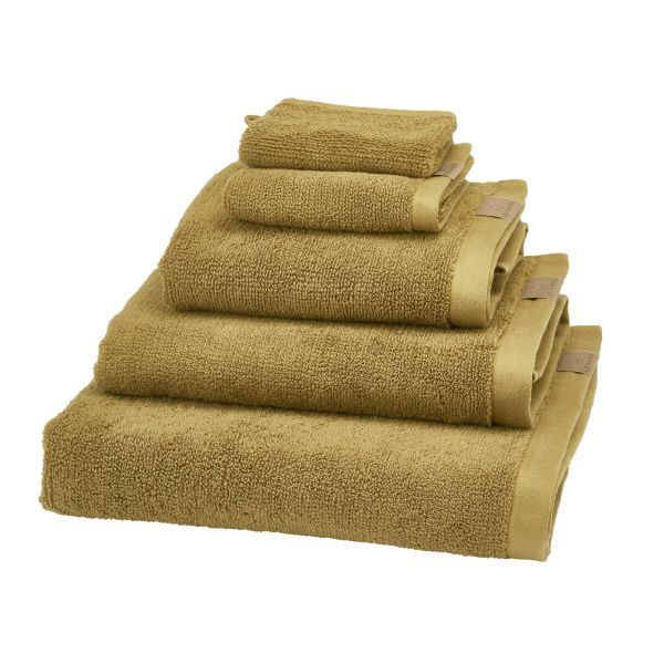 Aquanova Oslo Guest Towel 30x50 cm - Dark Yellow