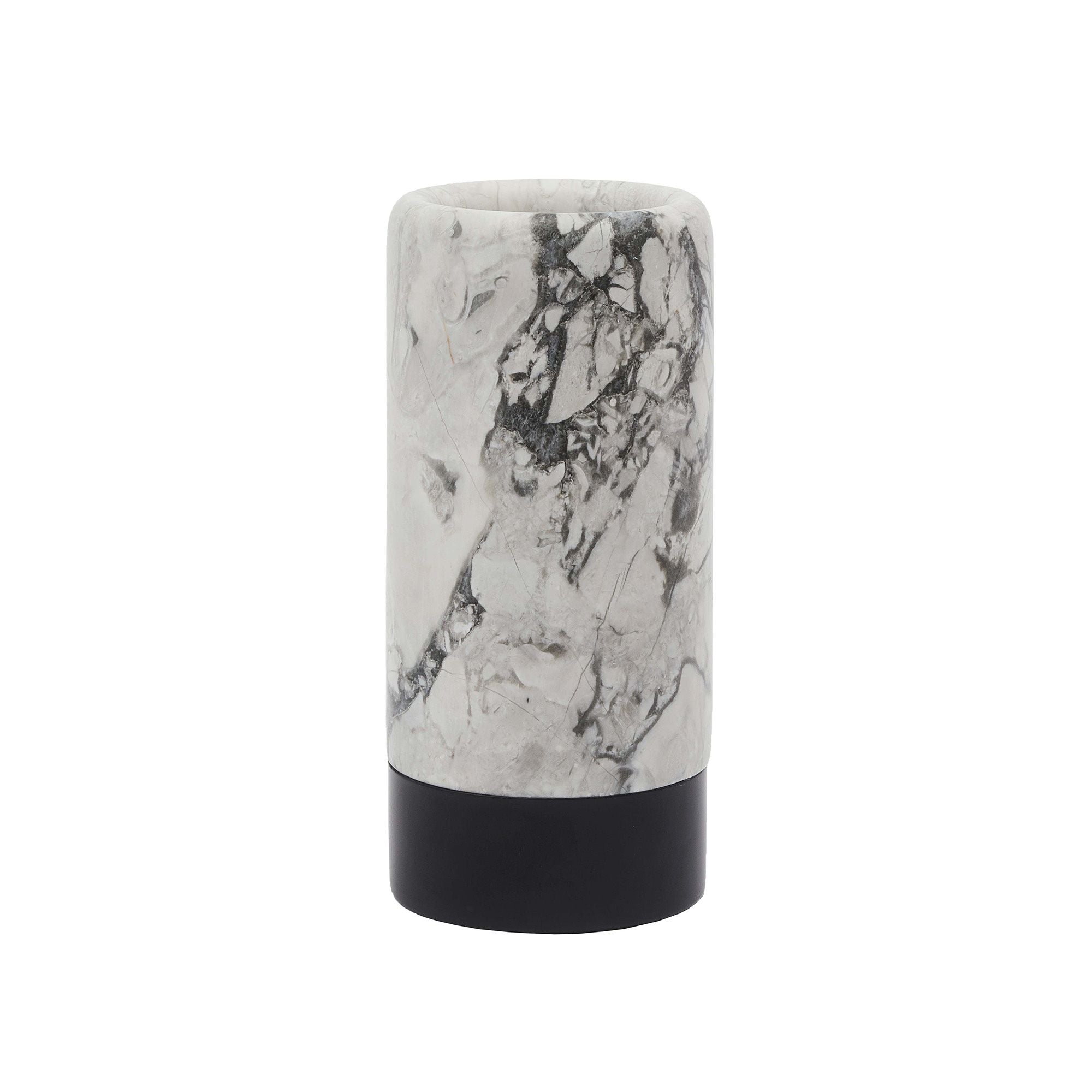 Aquanova Nero Toothbrush Holder – White & Grey
