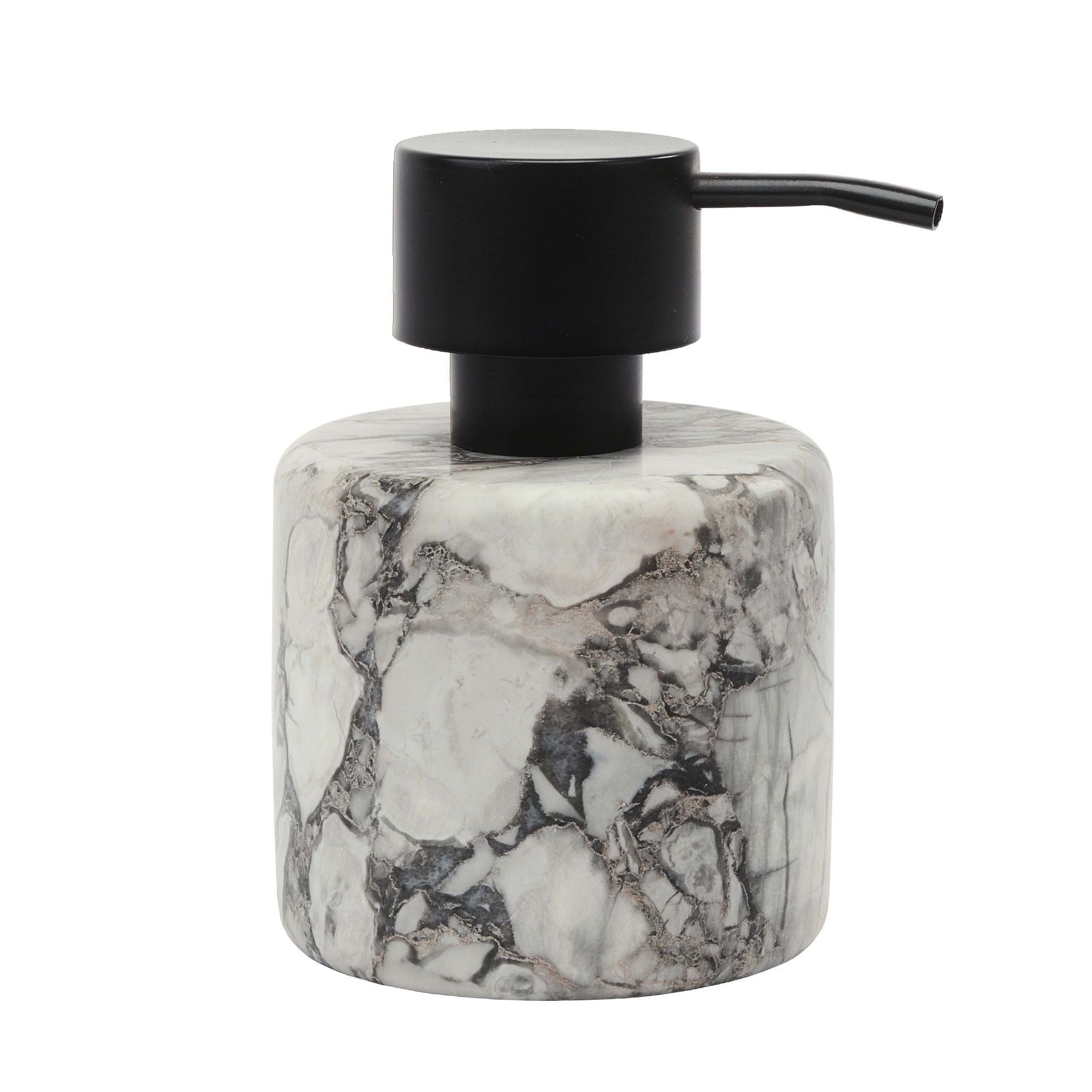 Aquanova Nero Liquid Soap Dispenser – White & Grey