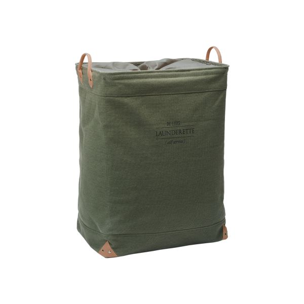 Aquanova Lubin Laundry Basket 113L – Stylish Green