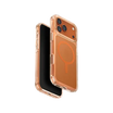 UNIQ Hybrid iPhone 17 Pro MagClick Charging LifePro Xtreme (AF) - Frost Clear/Volt Orange