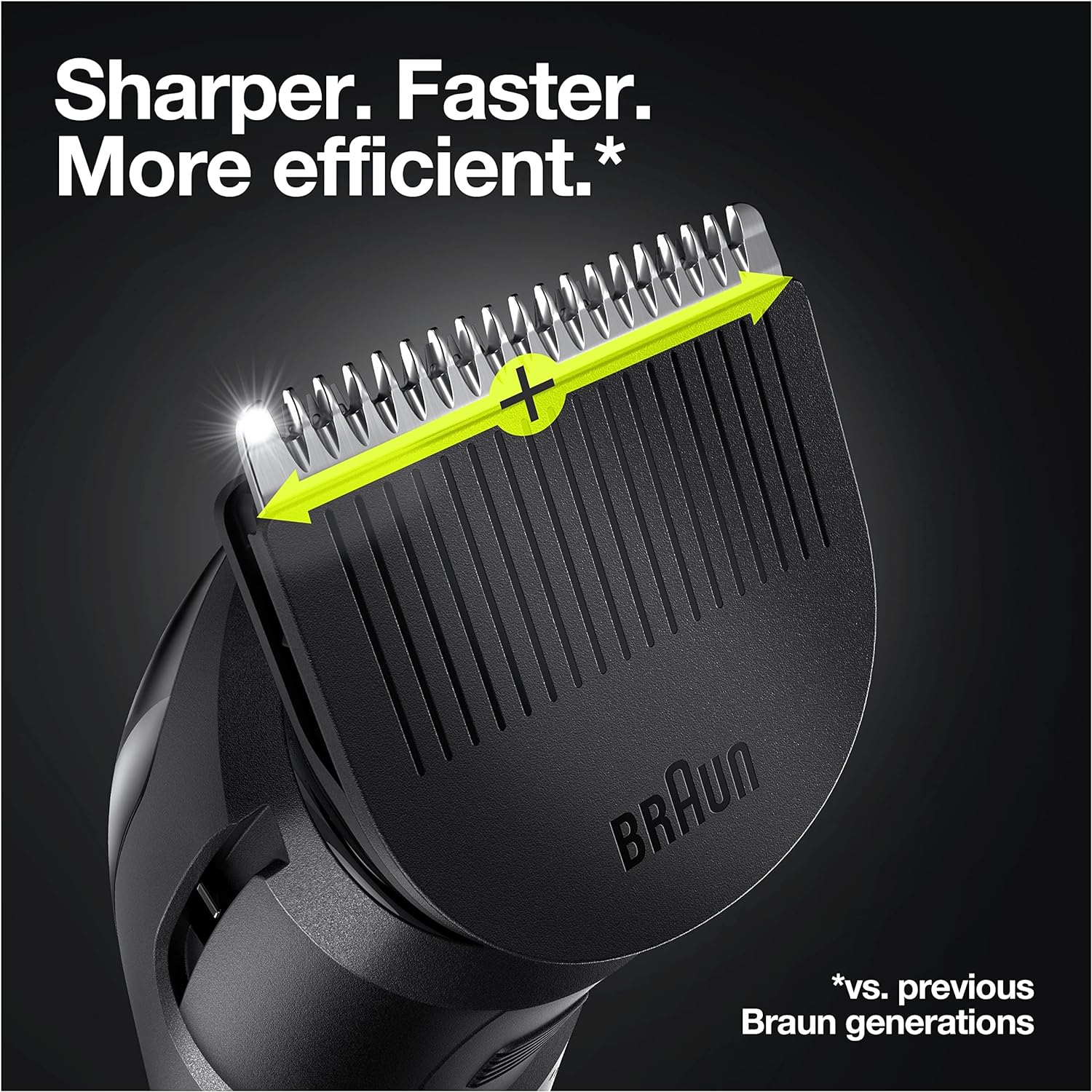 Braun Multi-Groomer Series 5: 9 in 1 Men's Grooming Kit for Beard and Hair Care - BLACK
