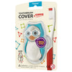 Flipper Kids Hygienic Toothbrush Holder with 1-Minute Timer - Owl Design (Blue)