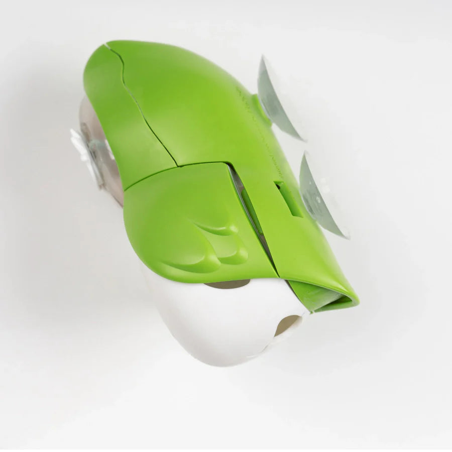 Flipper Fun Animal Toothbrush Cover with Suction Cup Holder - Owl