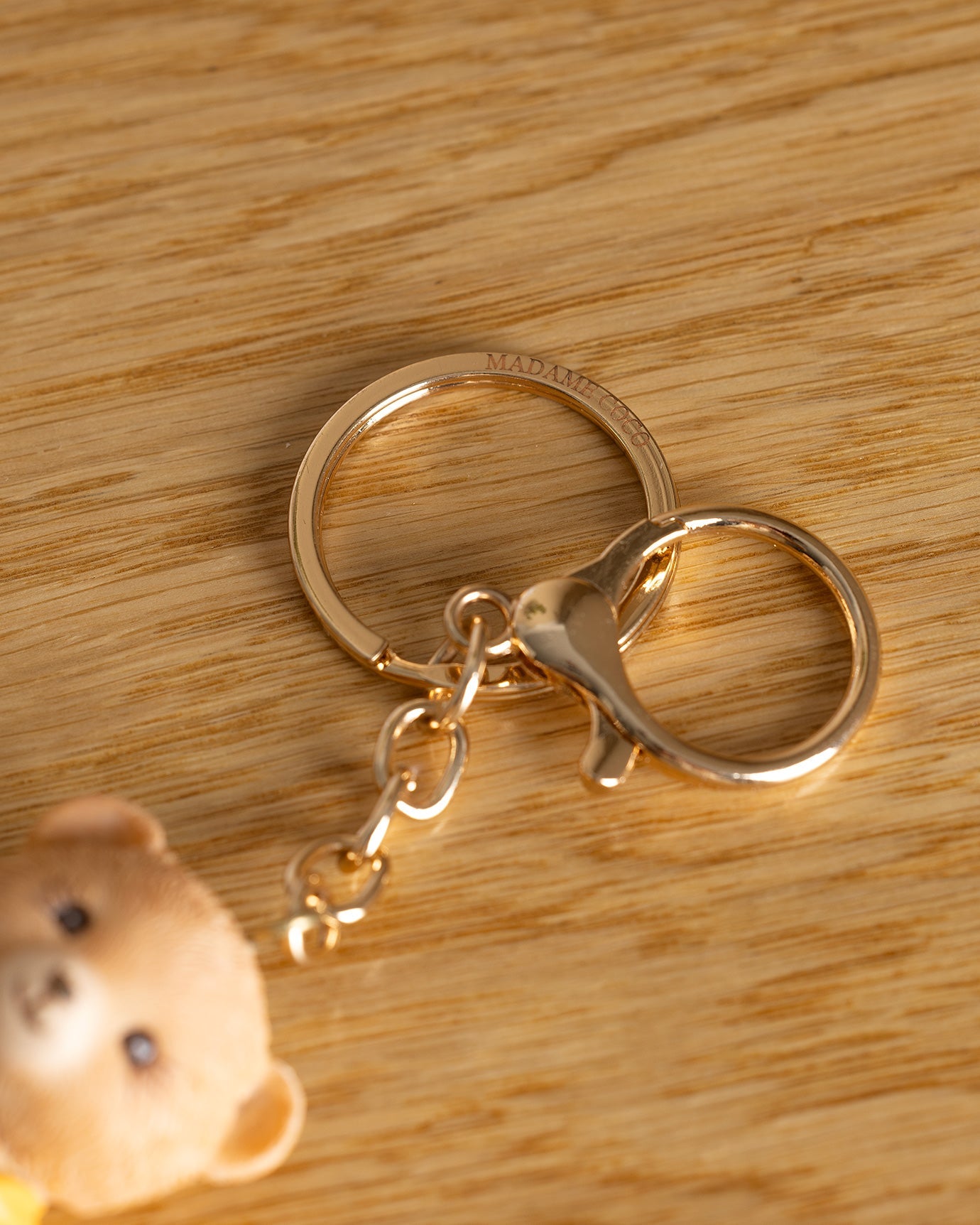 Madelyn Bear Keyring - Madame Coco JO