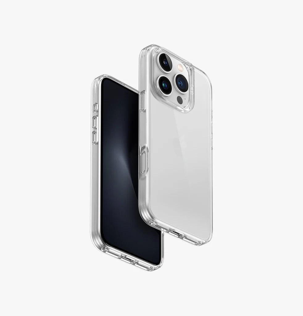 UNIQ HYBRID IPHONE 16 PRO (2024) 6.9 AIR FENDER - NUDE (TRANSPARENT)