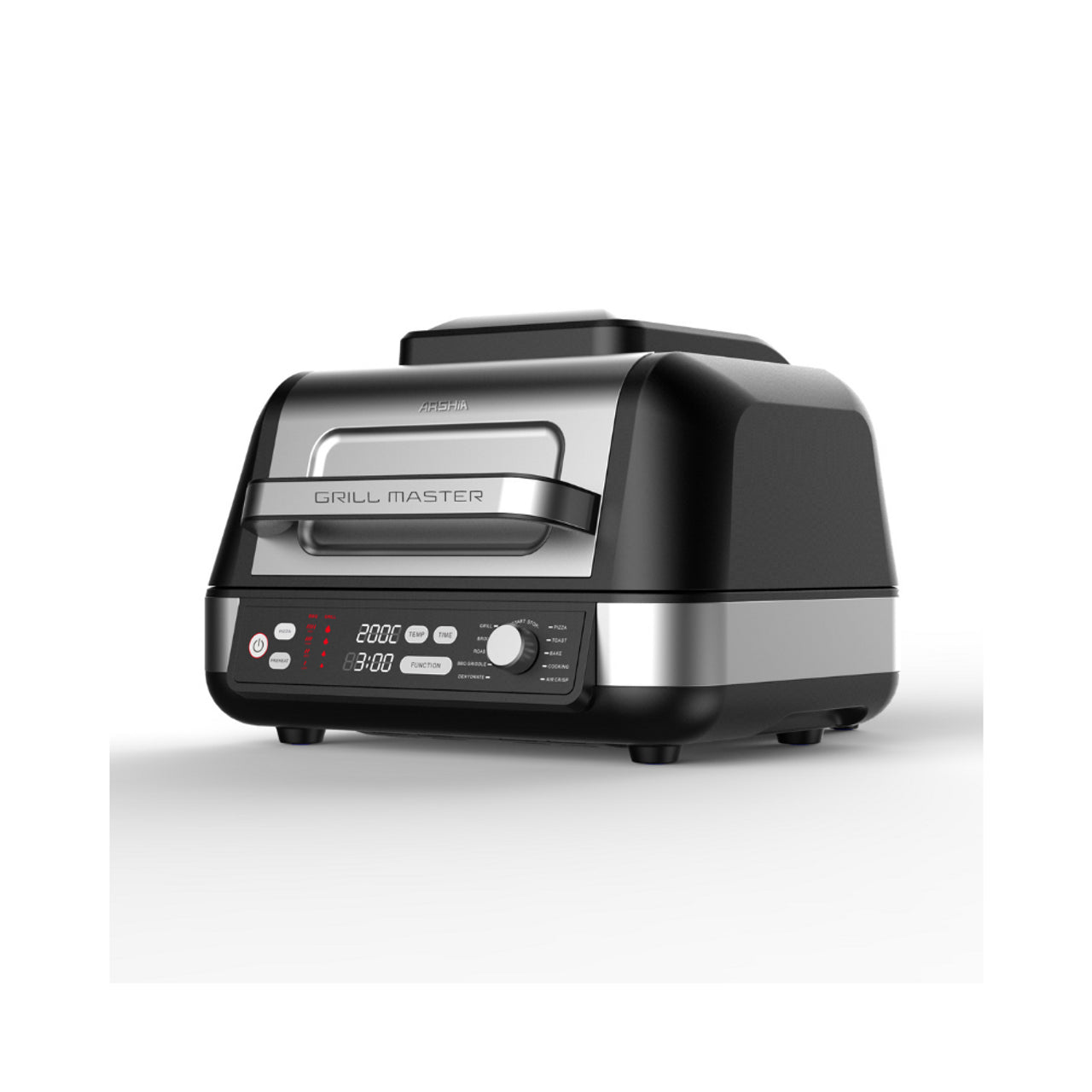 Arshia 10-in-1 Air Fryer Grill Master – 10L, 1750W Power