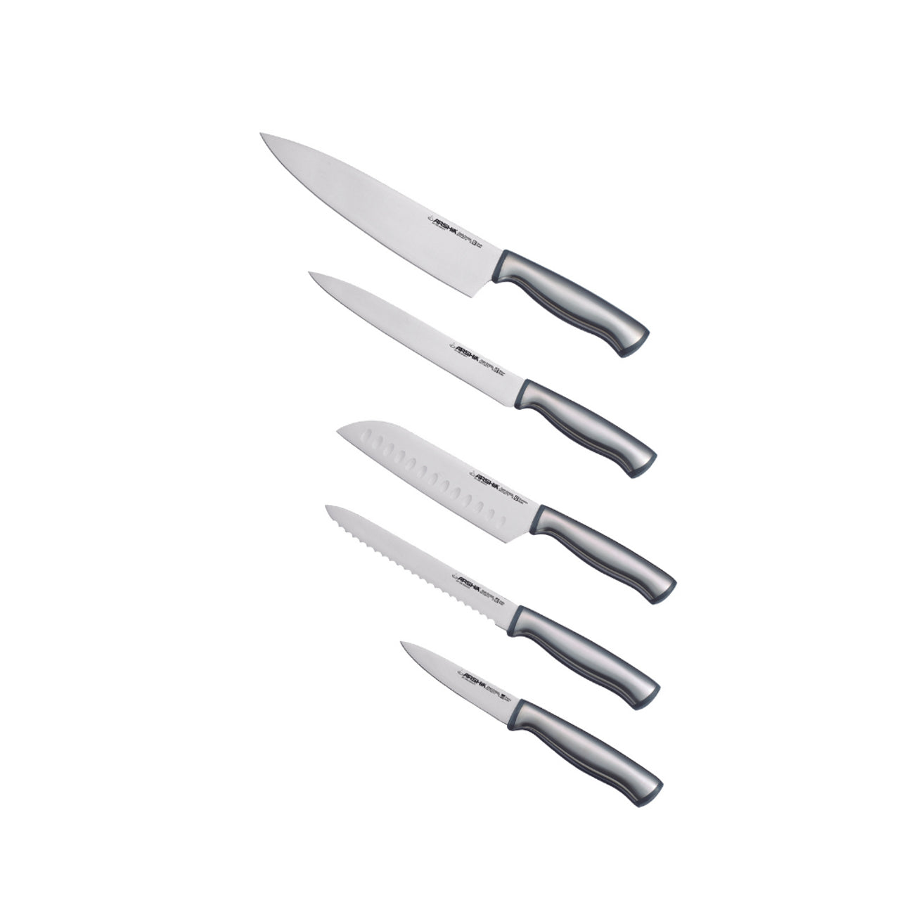 Arshia German Steel Knife Set 5pcs – Durable & Sharp