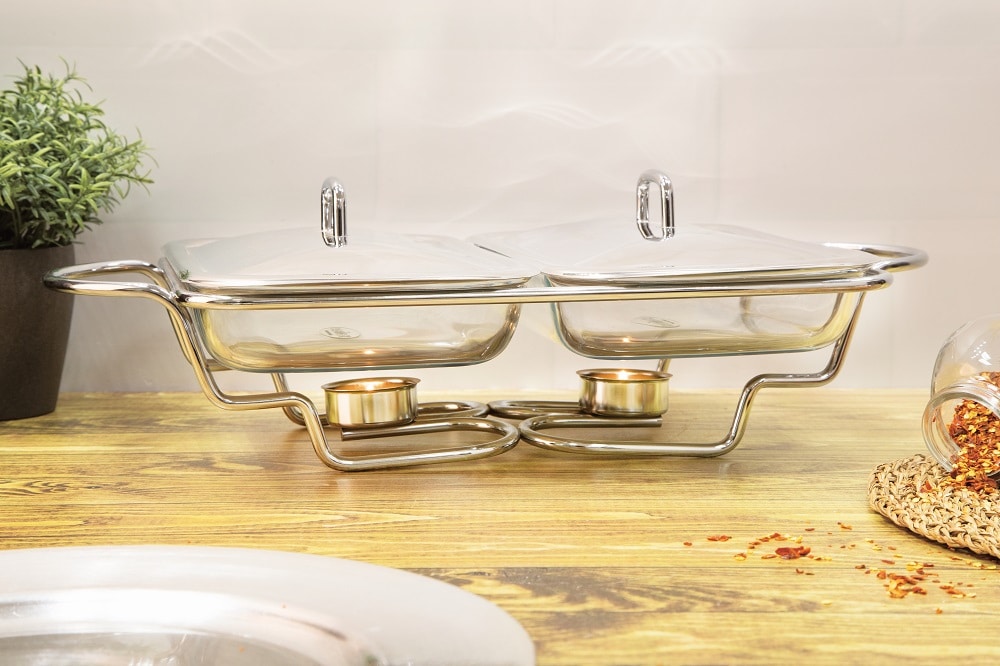 Berlinger Haus BH-1383 Rectangular Food Warmer – 3L