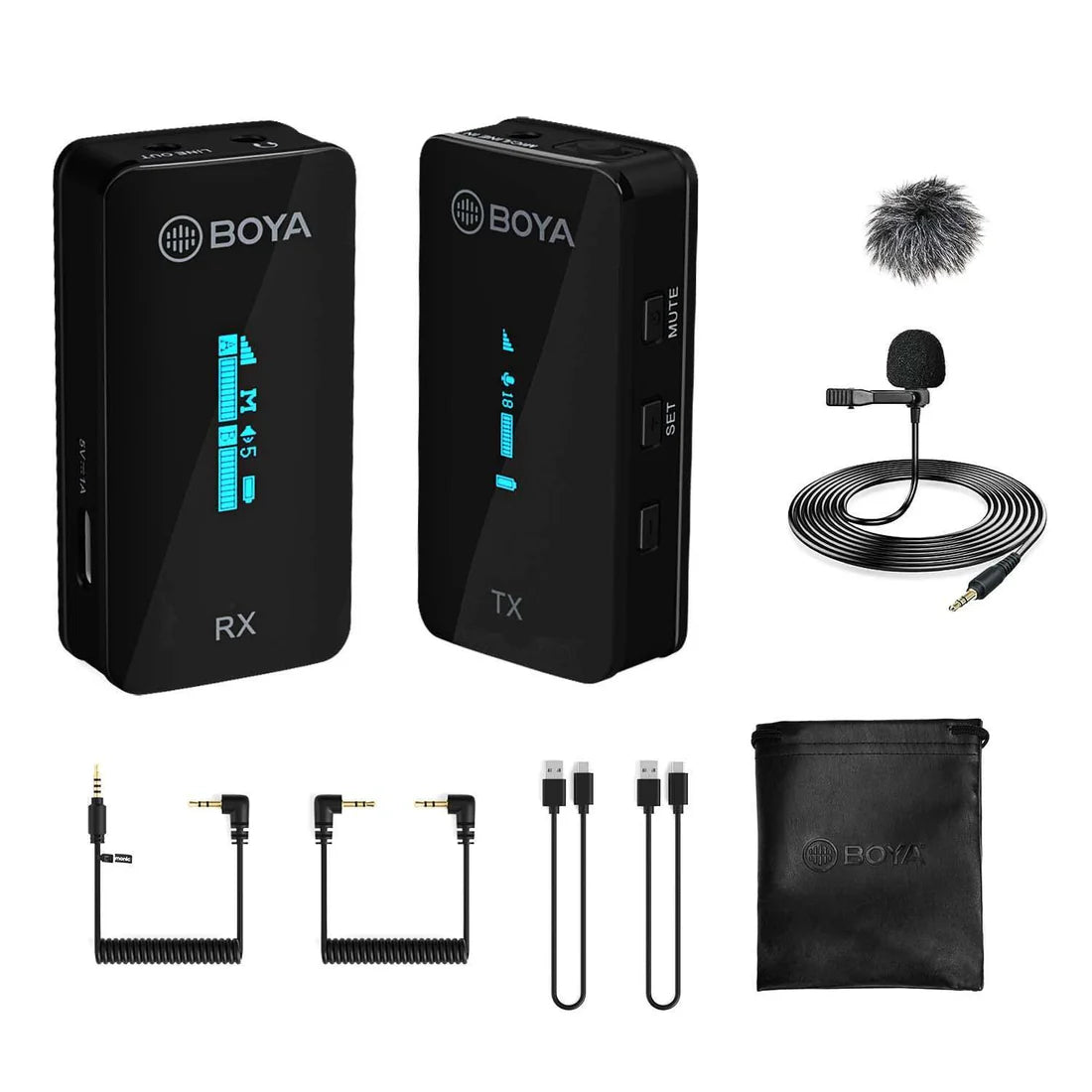 BOYA BY-XM6-S1 Compact Wireless Microphone – Pro Audio