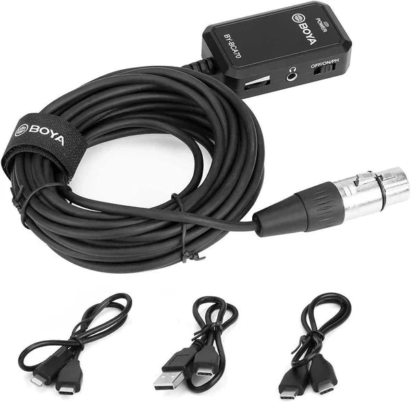 BOYA BY-BCA70 XLR to Phone Audio Adapter