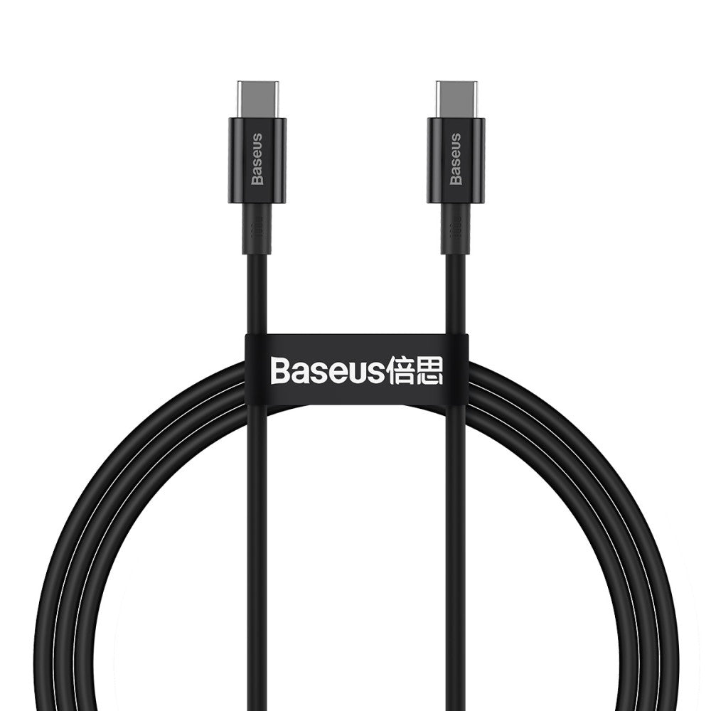 Baseus Cable Type-C to Type-C Fast Charging 100W 1m - Black