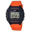 Casio Men's Classic Stainless Steel Quartz Watch with Resin Strap