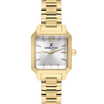 Daniel Klein DK.1.13713-2 Women's Analog Watch - Silver Dial, Gold Steel