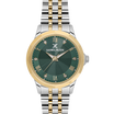 Daniel Klein DK.1.13898-5 Women's Analog Watch - Green, Silver & Gold