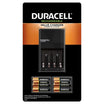 Duracell Ion Speed 1000 Battery Charger – With 6 AA & 2 AAA Rechargeable NiMH Batteries, Auto Shutoff