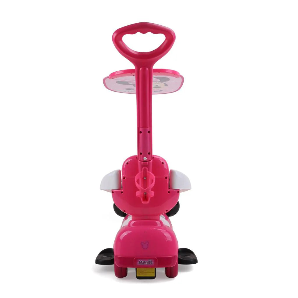Disney Minnie Push Car with Handle & Umbrella 3-in-1