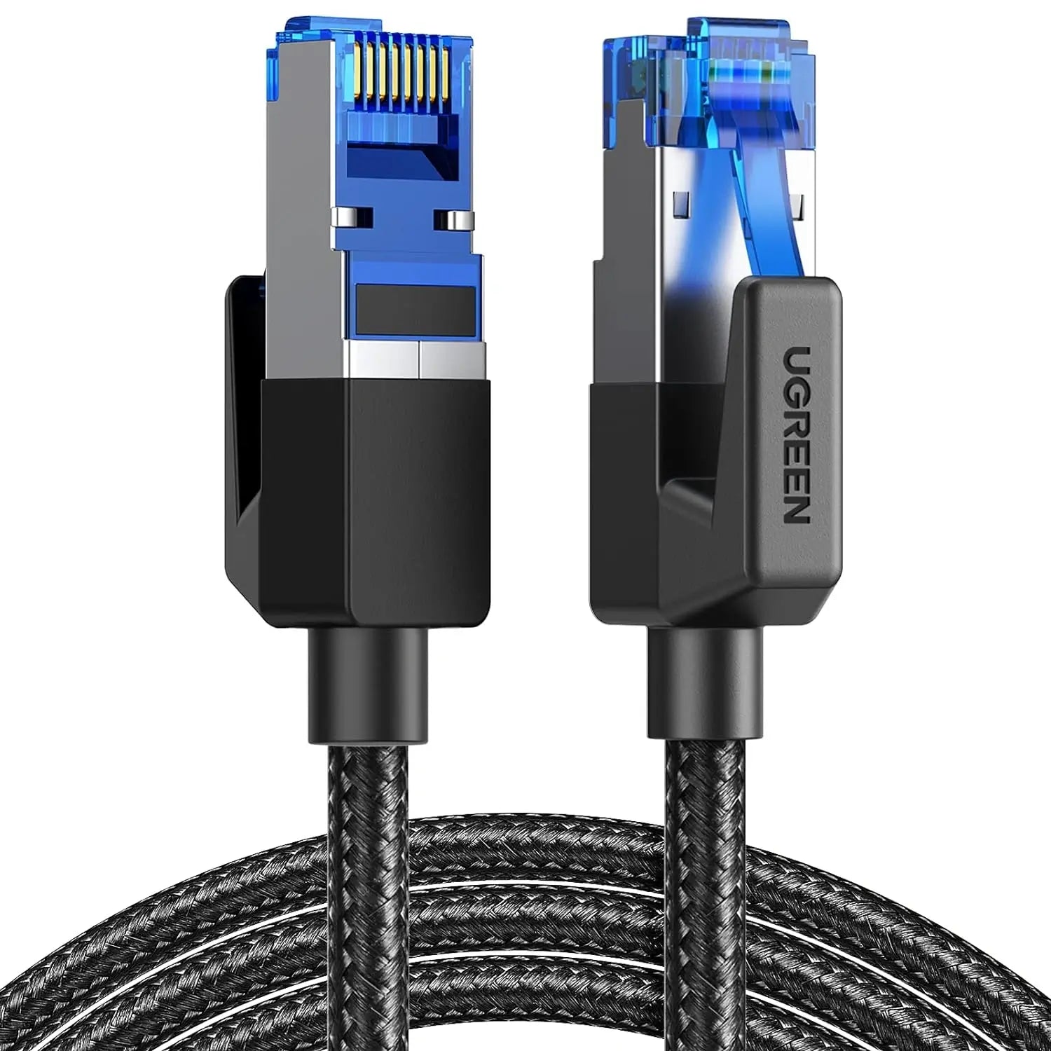 UGREEN Cat 8 Shielded Braided Ethernet Cable 1M – 40Gbps