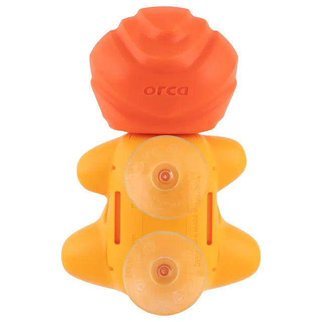 Flipper - Fun Animal Toothbrush With Holder for Kids - Lion (Colour May Vary)