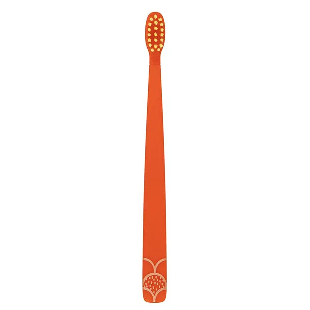 Flipper Toothbrush Twigo Kids 2-in-1 - Orange/Blue - Pack of 2