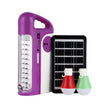 Geepas GE53035 Rechargeable LED Lantern with Solar Panel – 30 SMD LED | Solar & AC Charging | USB Power Bank